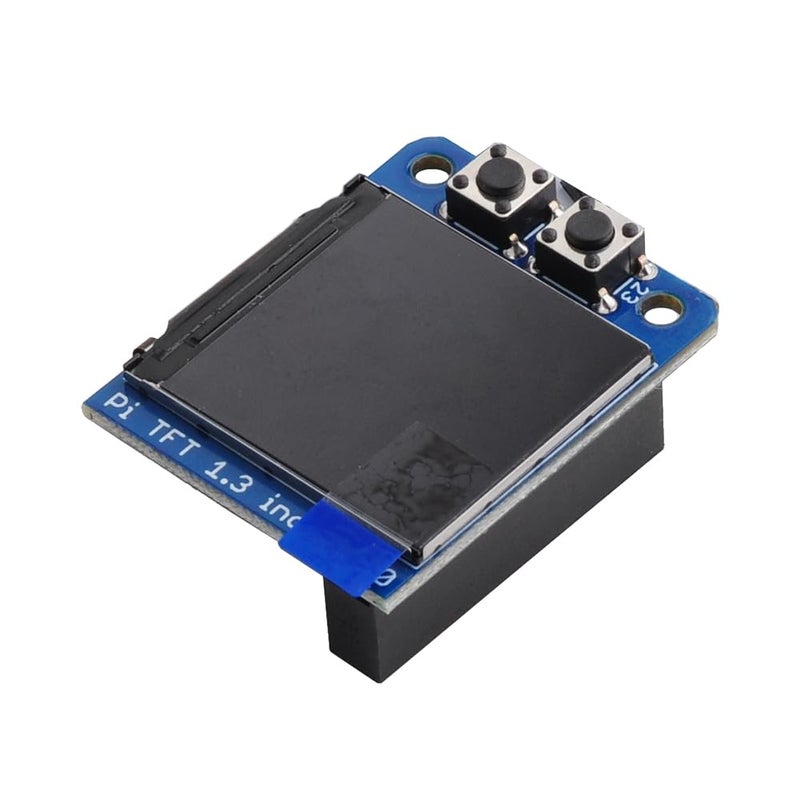 DIYmall Mini PiTFT 1.3" LCD Display 240x240 TFT Add-on for Raspberry Pi 3.3V SPI ST7789 3.3V SPI ST7789 Full Color - Image 1